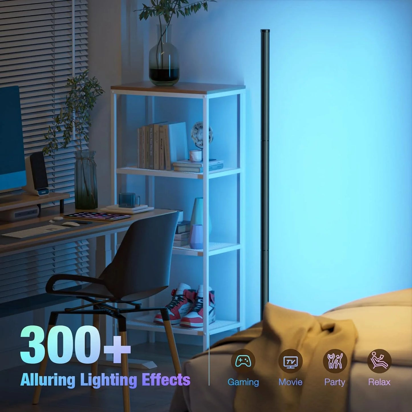 Aurora Glow RGB Floor Lamp